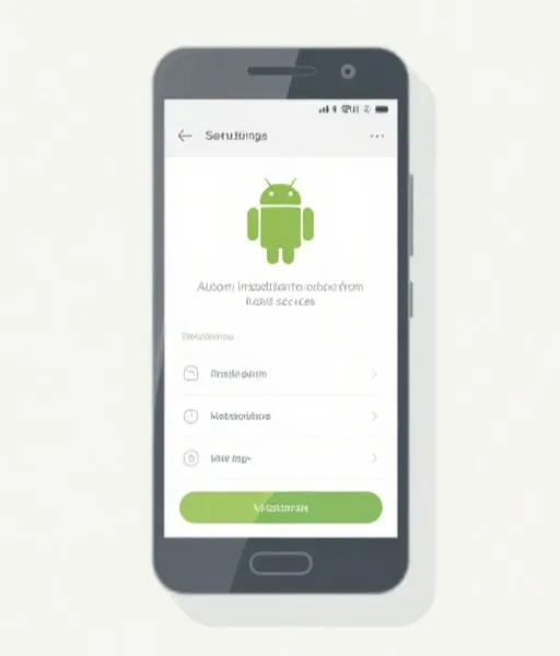 Android 安装设置示意图
